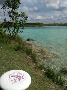 Der SFB auf Reisen (Laguna de Bacalar, Mexiko)